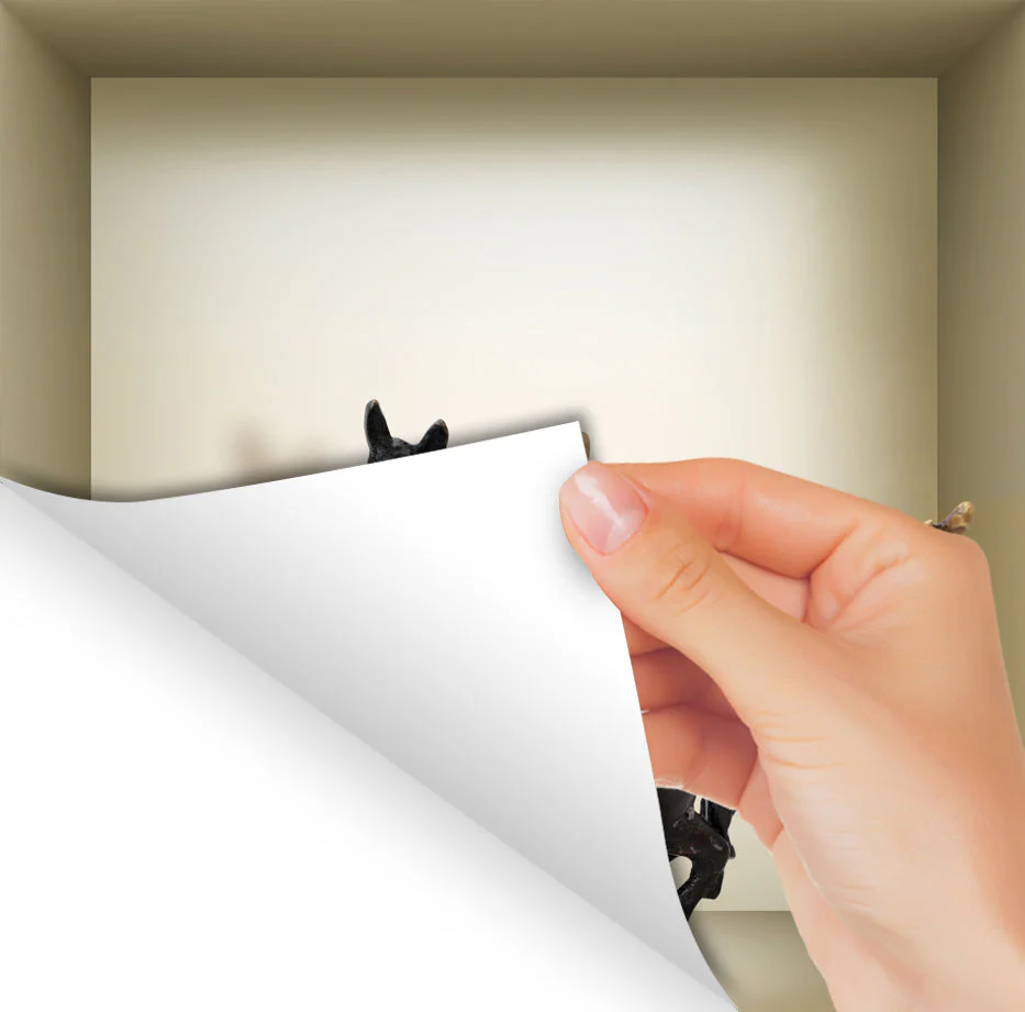 3D Niche Wall Art Decals - Set Of 3 | Easy To Apply, Stunning Decorative Stickers For Home And Office - Image 5