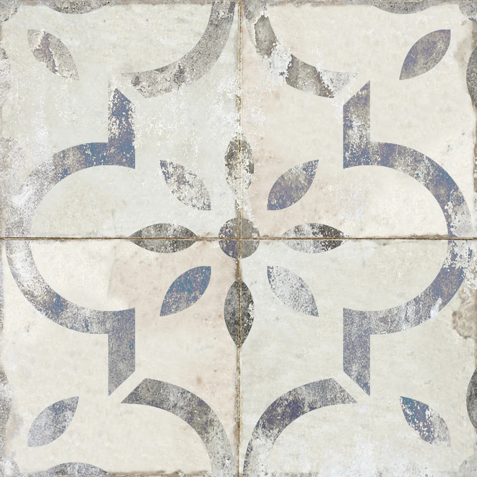 Gray pattern with Blue shades for home vintage renovation easy to install Model - R23 - Image 6