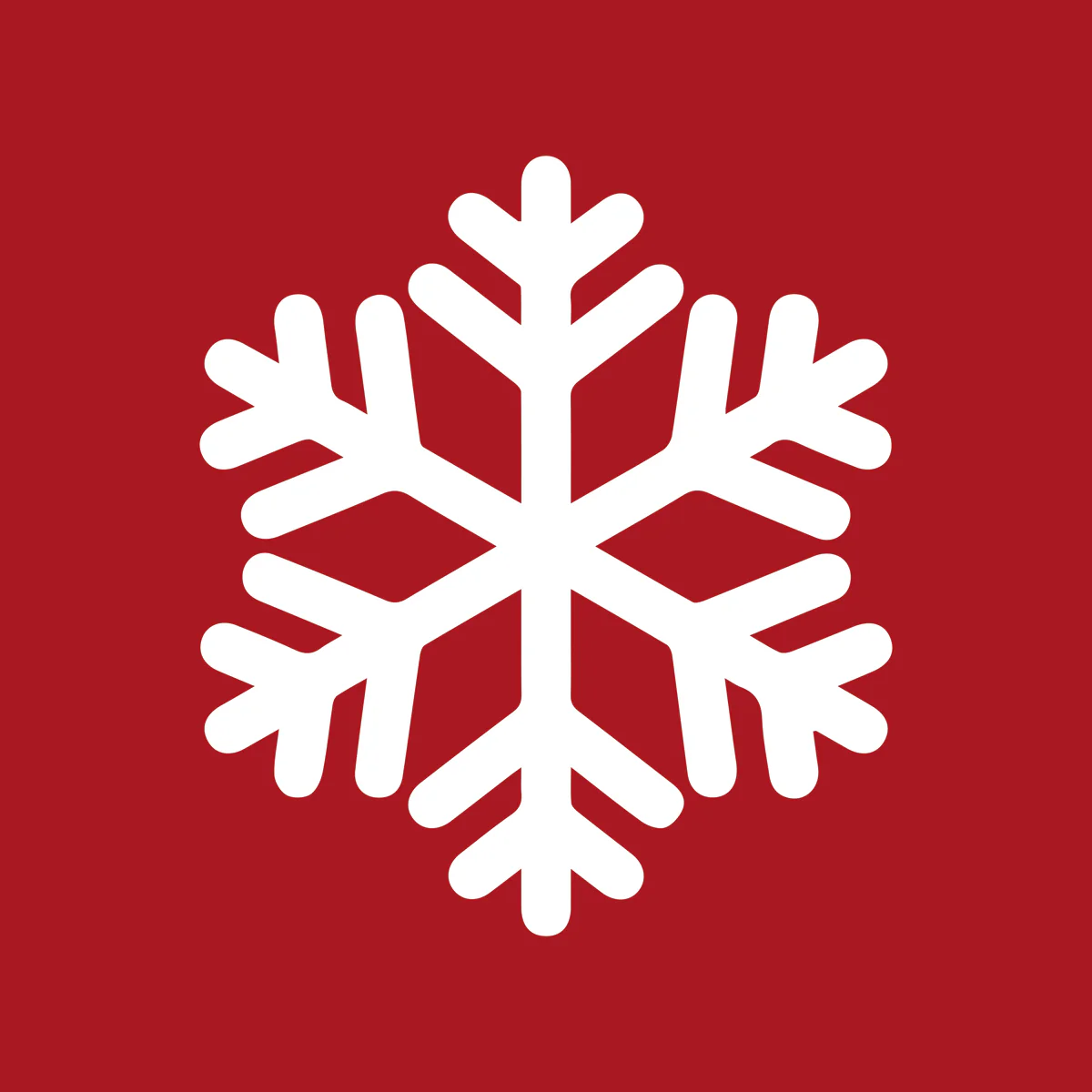 Special Deal 4x4-Inch / 10x10-Cm Red Christmas Snowflake Tile Stickers Model - CN03 - Image 11