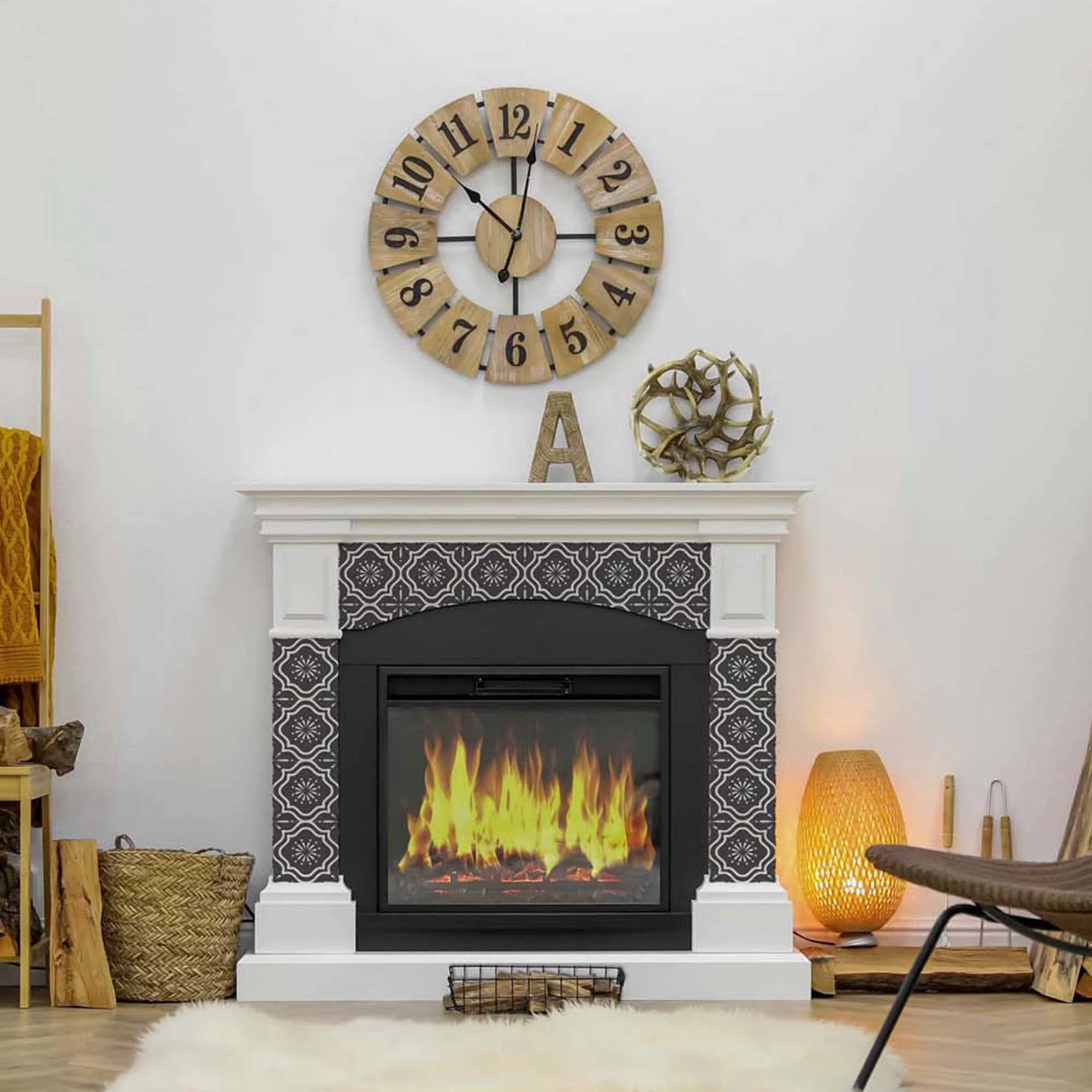 Special Deal on 6x6-inch / 15X15-cm Dark Gray Kitchen Backsplash Tiles Model B22 - Image 3