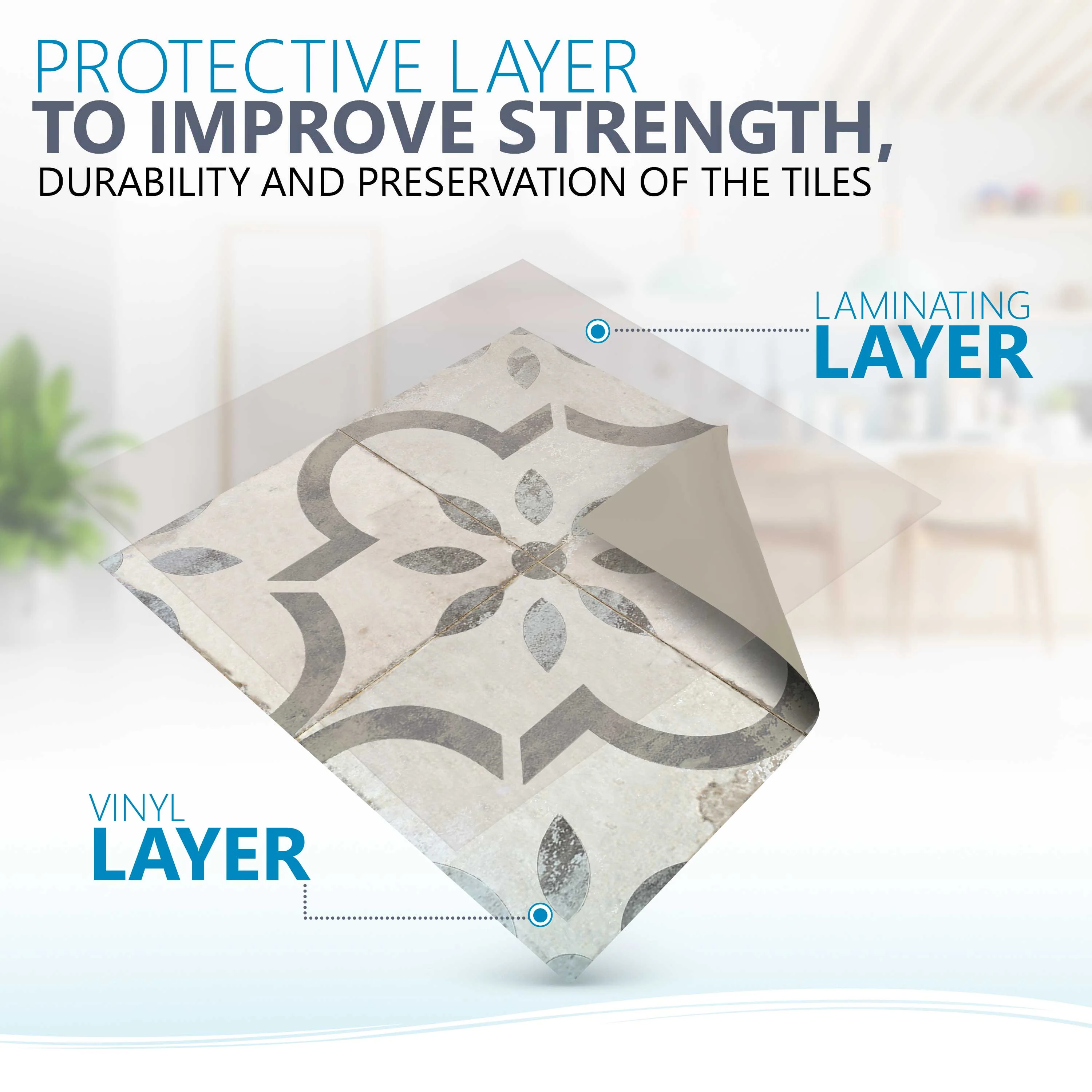 Beautiful Gray pattern Vintage Rustic Tiles seamless wall tile installation Model - R22 - Image 11